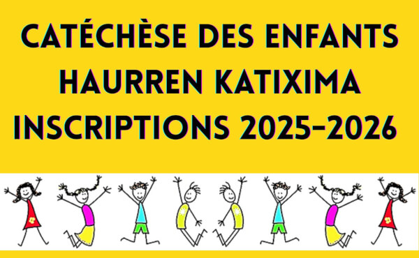 Haurren katixima 2025-2026 Izenak emaiteko