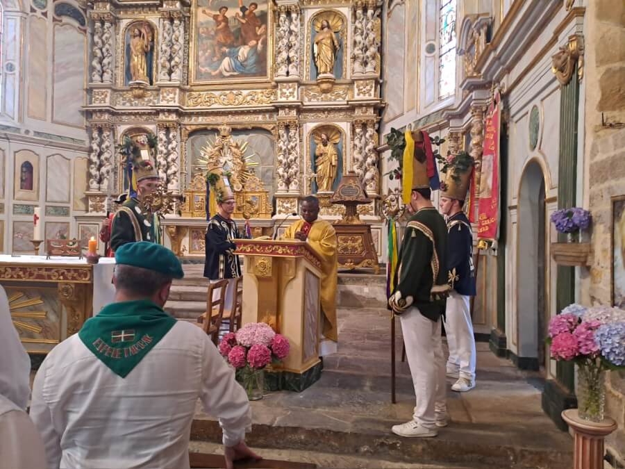Fête-Dieu à Espelette le 22 juin 2025