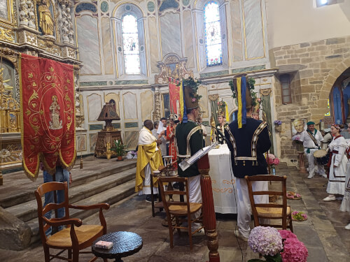 Fête-Dieu à Espelette le 22 juin 2025