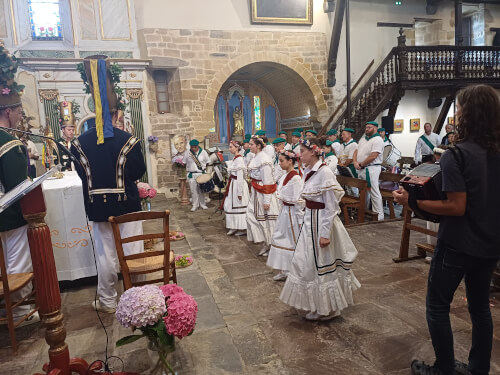 Fête-Dieu à Espelette le 22 juin 2025