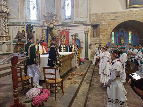 Fête-Dieu à Espelette le 22 juin 2025
