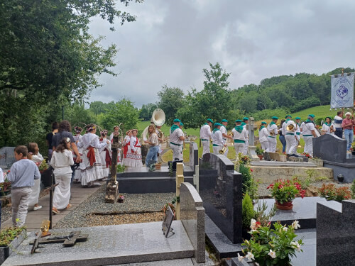 Fête-Dieu à Espelette le 22 juin 2025