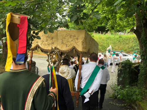 Fête-Dieu à Espelette le 22 juin 2025