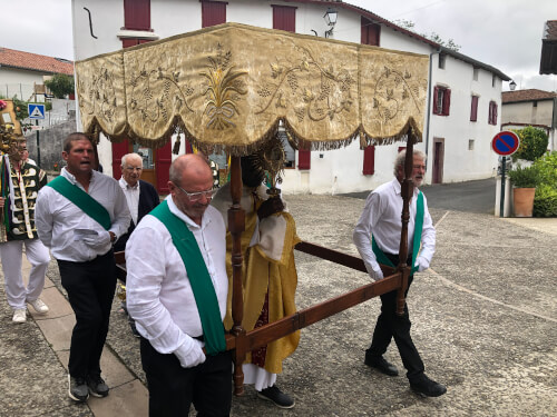 Fête-Dieu à Espelette le 22 juin 2025
