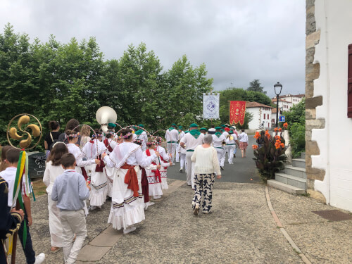 Fête-Dieu à Espelette le 22 juin 2025