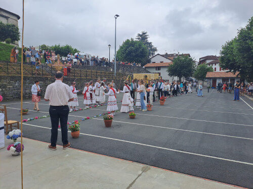 Fête-Dieu à Espelette le 22 juin 2025