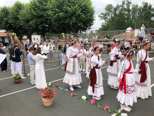 Fête-Dieu à Espelette le 22 juin 2025