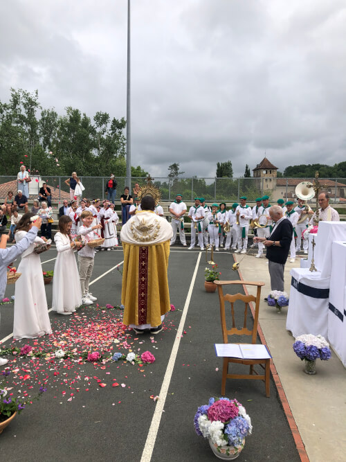 Fête-Dieu à Espelette le 22 juin 2025