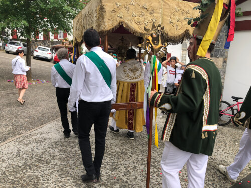 Fête-Dieu à Espelette le 22 juin 2025