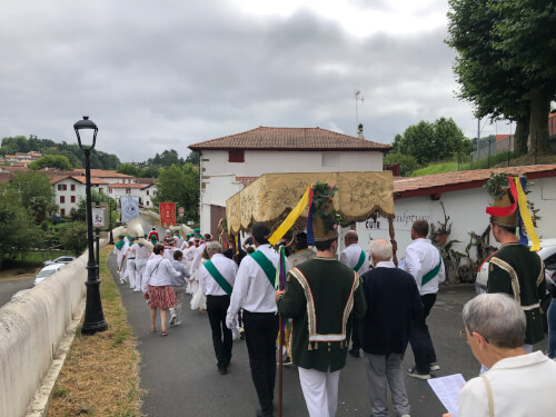 Fête-Dieu à Espelette le 22 juin 2025