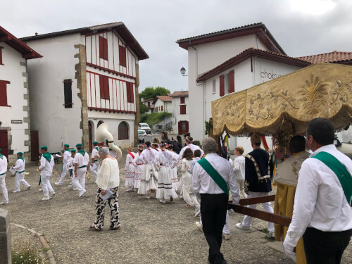 Fête-Dieu à Espelette le 22 juin 2025