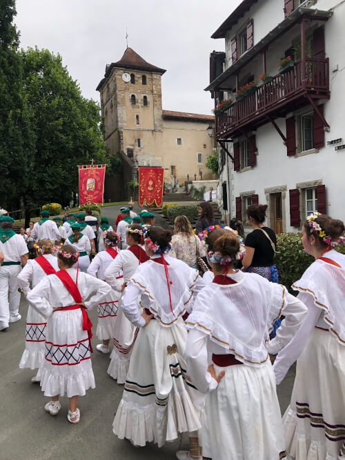 Fête-Dieu à Espelette le 22 juin 2025
