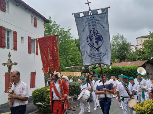 Fête-Dieu à Espelette le 22 juin 2025