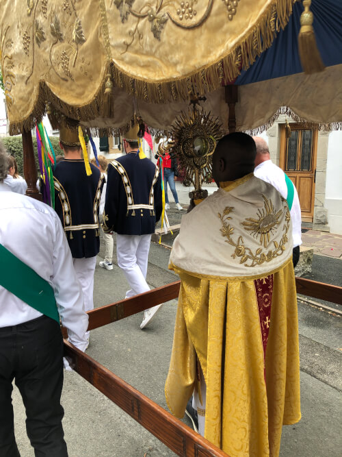 Fête-Dieu à Espelette le 22 juin 2025