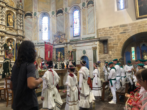Fête-Dieu à Espelette le 22 juin 2025