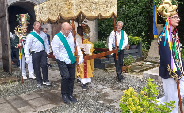 Fête-Dieu à Espelette le 22 juin 2025