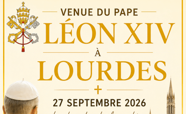 Voyage du Pape Leon XIV en France et à Lourdes