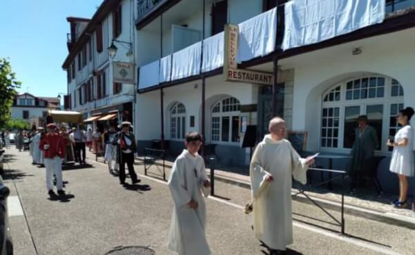 Fête-Dieu à Cambo le 29 juin 2025