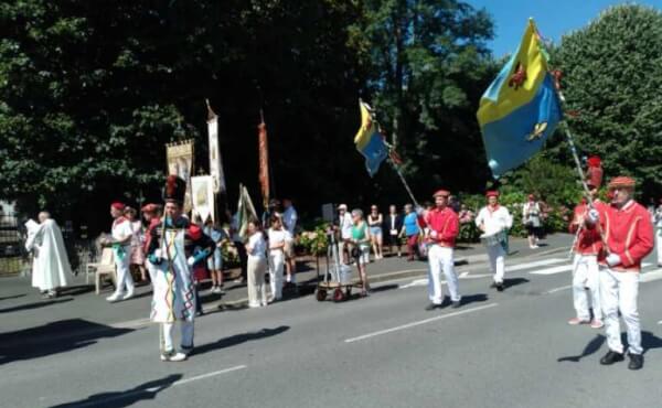 Fête-Dieu à Cambo le 29 juin 2025