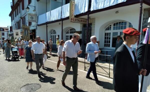 Fête-Dieu à Cambo le 29 juin 2025