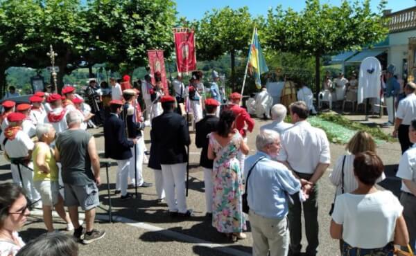 Fête-Dieu à Cambo le 29 juin 2025
