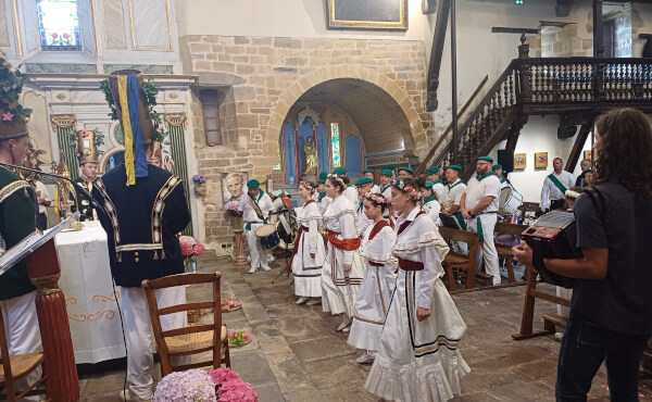 Fête-Dieu à Espelette le 22 juin 2025