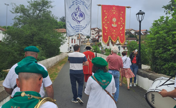 Fête-Dieu à Espelette le 22 juin 2025
