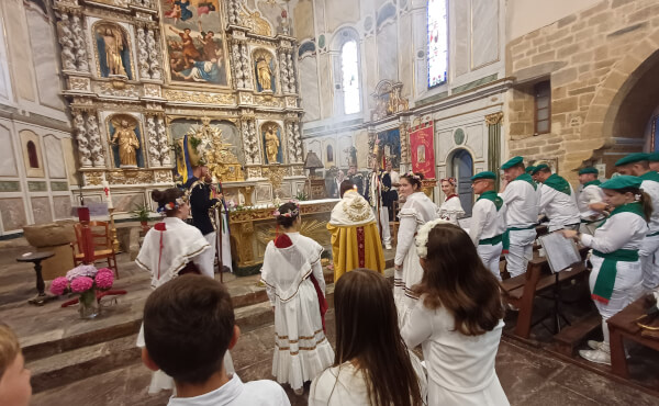 Fête-Dieu à Espelette le 22 juin 2025