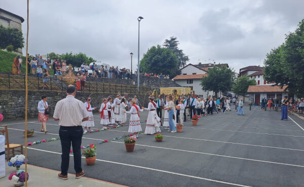 Fête-Dieu à Espelette le 22 juin 2025