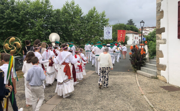 Fête-Dieu à Espelette le 22 juin 2025