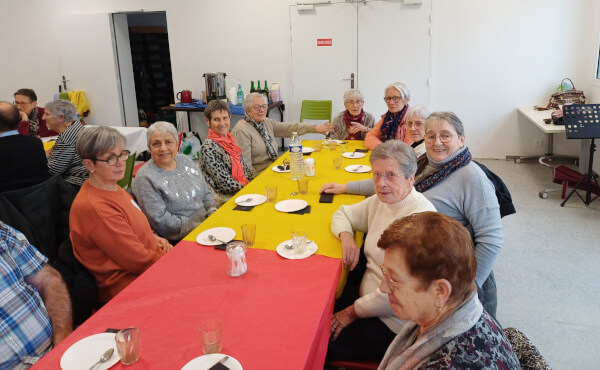 Goûter des bénévoles