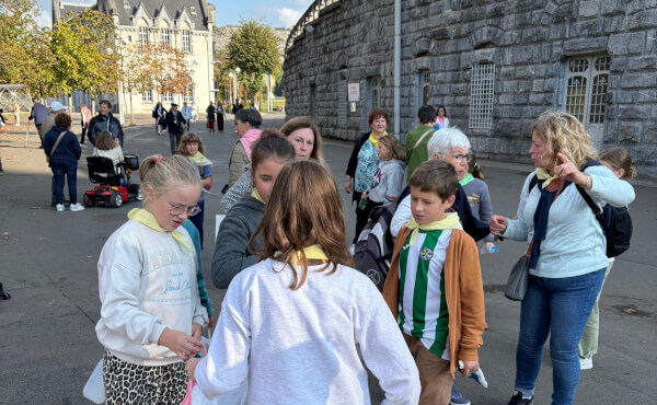 Mercredi 15 octobre : Pèlerinage des CM1 CM2 à Lourdes
