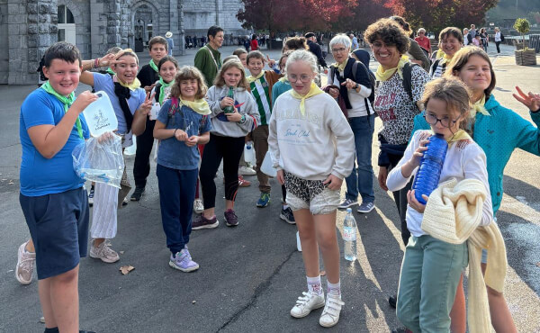 Mercredi 15 octobre : Pèlerinage des CM1 CM2 à Lourdes